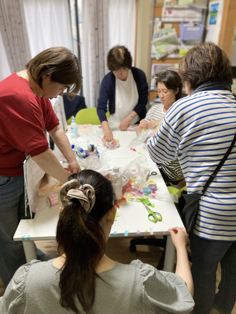 子育てメッセのお菓子の準備