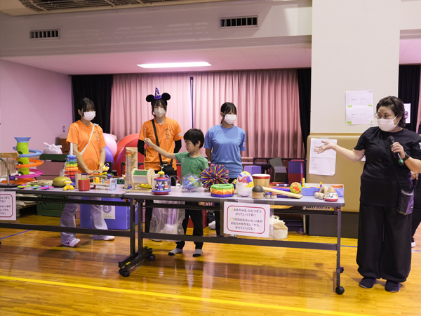 あそびのむし　体験コーナー