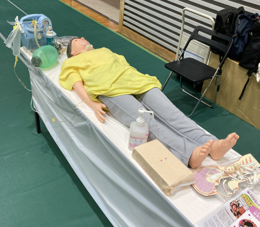 医療的ケア体験人形まあちゃん